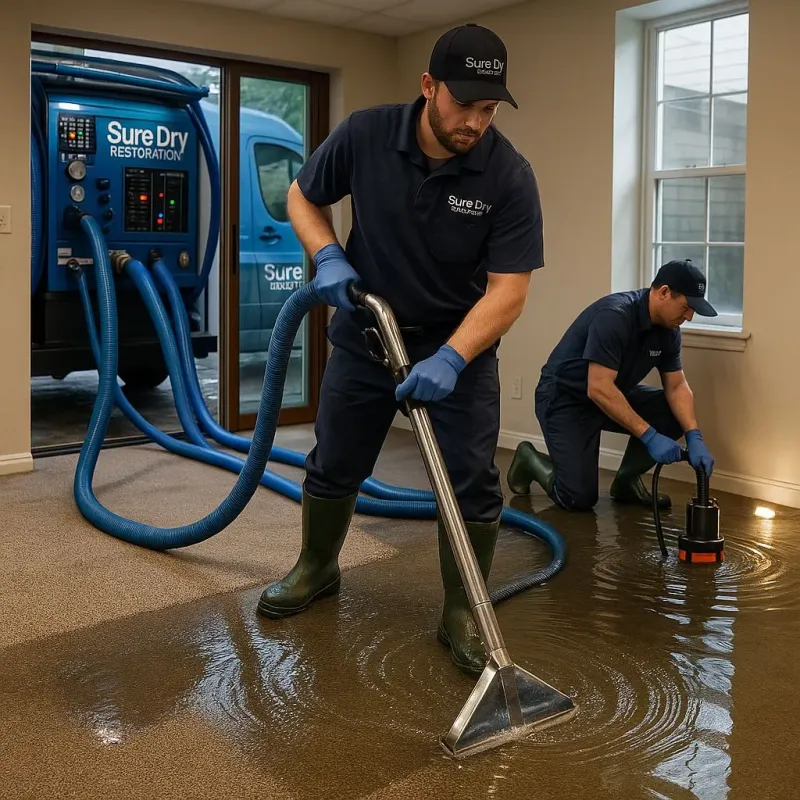 Water Extraction and Removal process in Laguna Niguel, CA